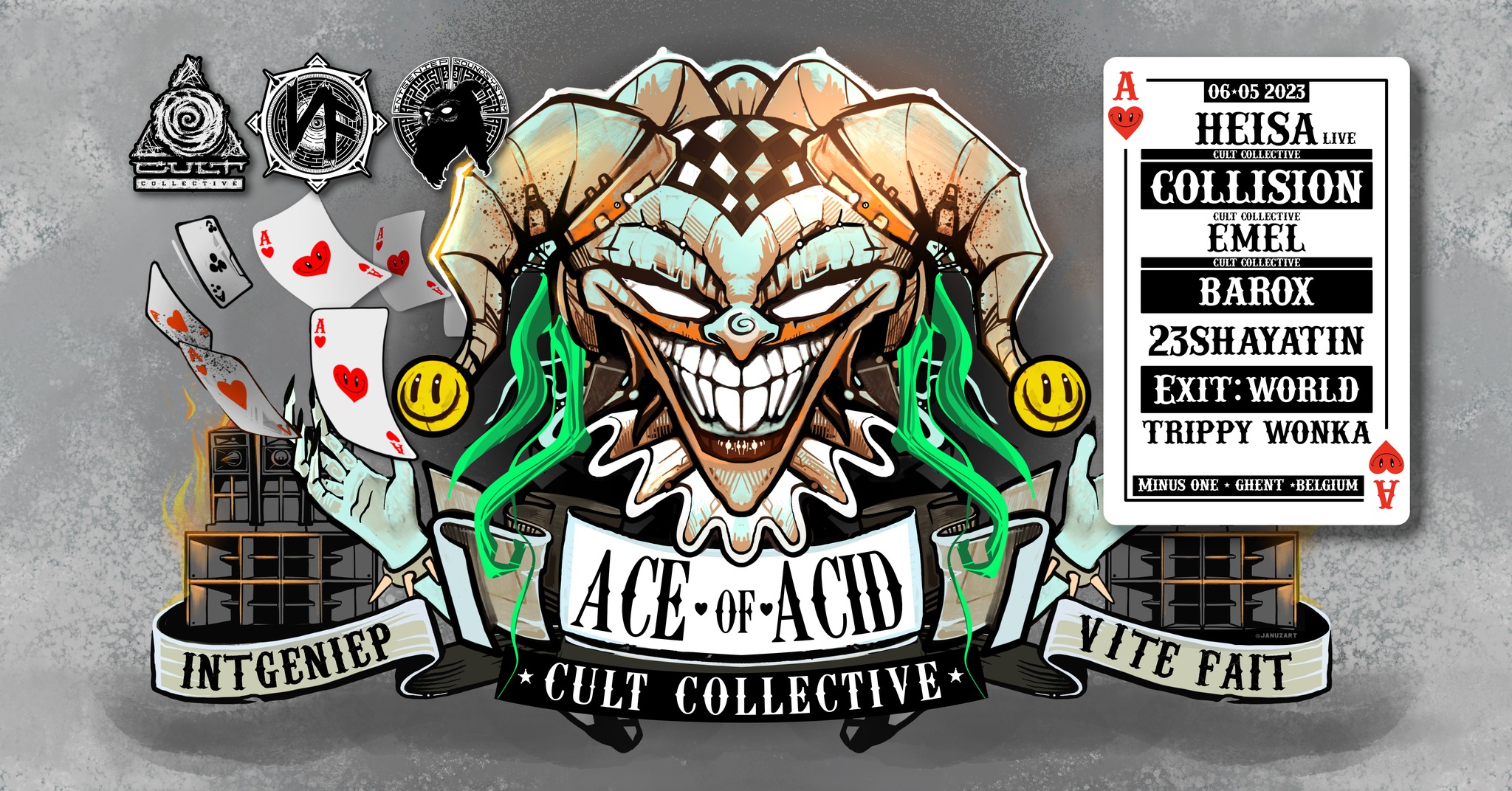 Ace Of Acid | Cult Collective