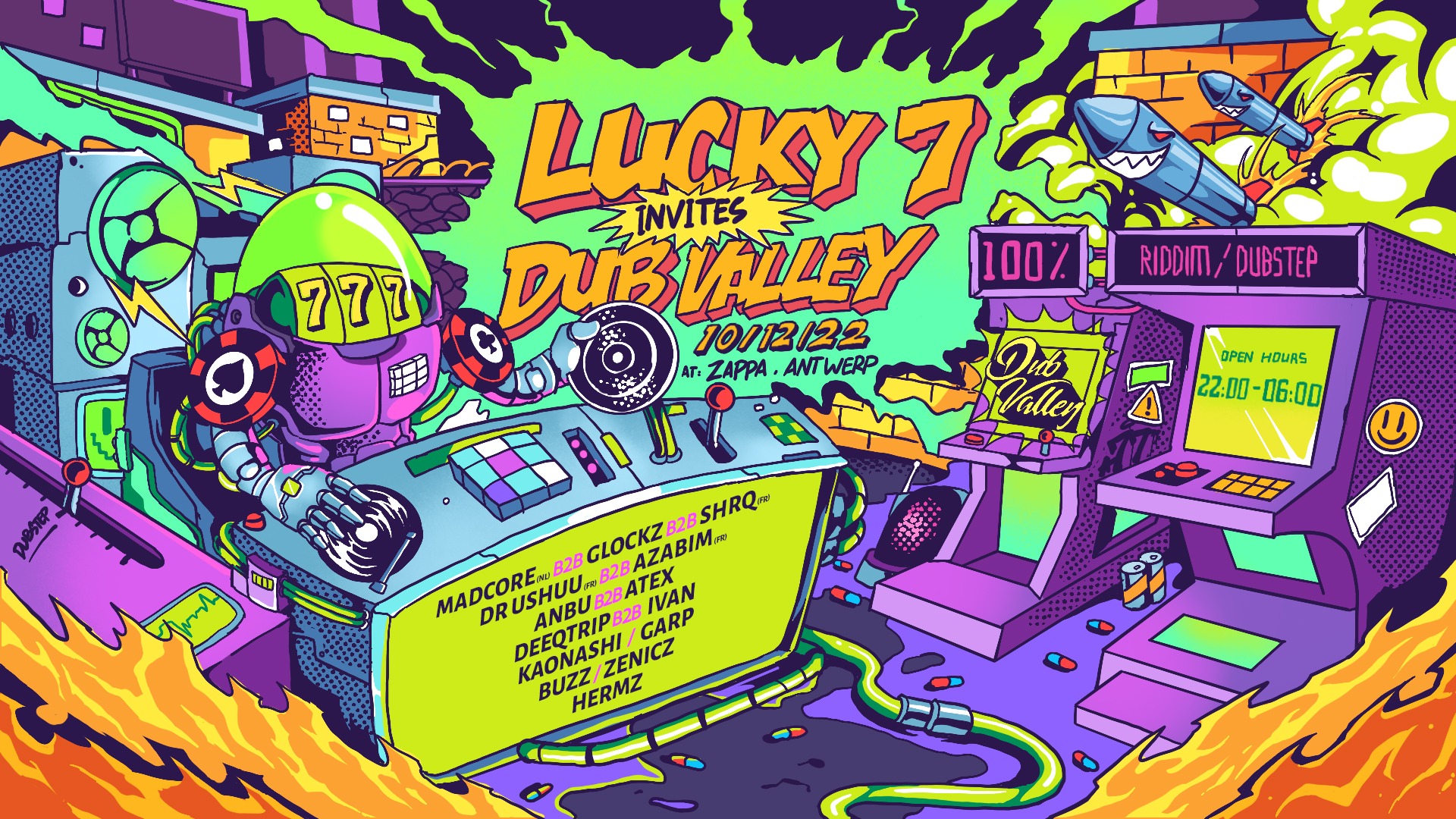 Lucky 7 Invites Dub Valley