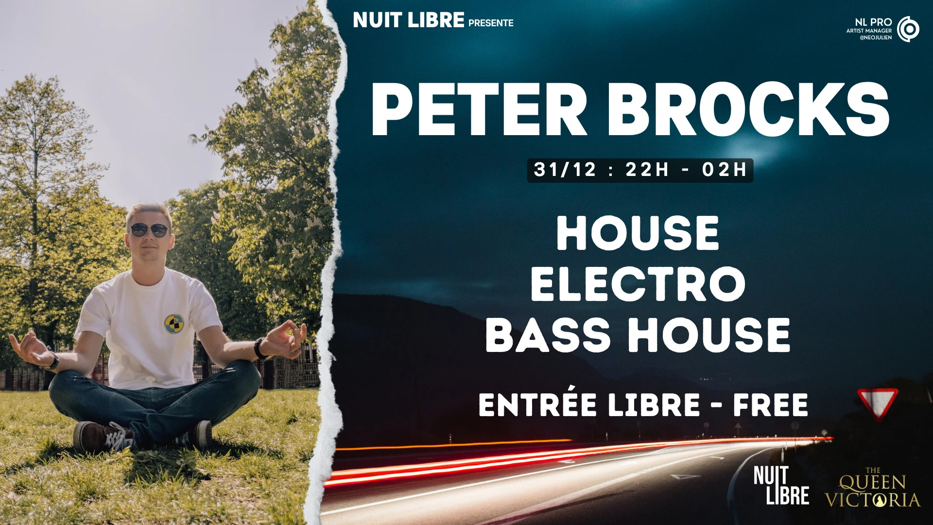 PETER BROCKS – All Night Long X Queenvictoria