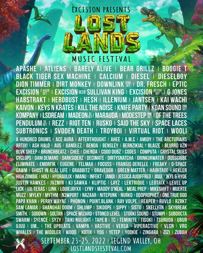 Line-up Lost Lands 2022