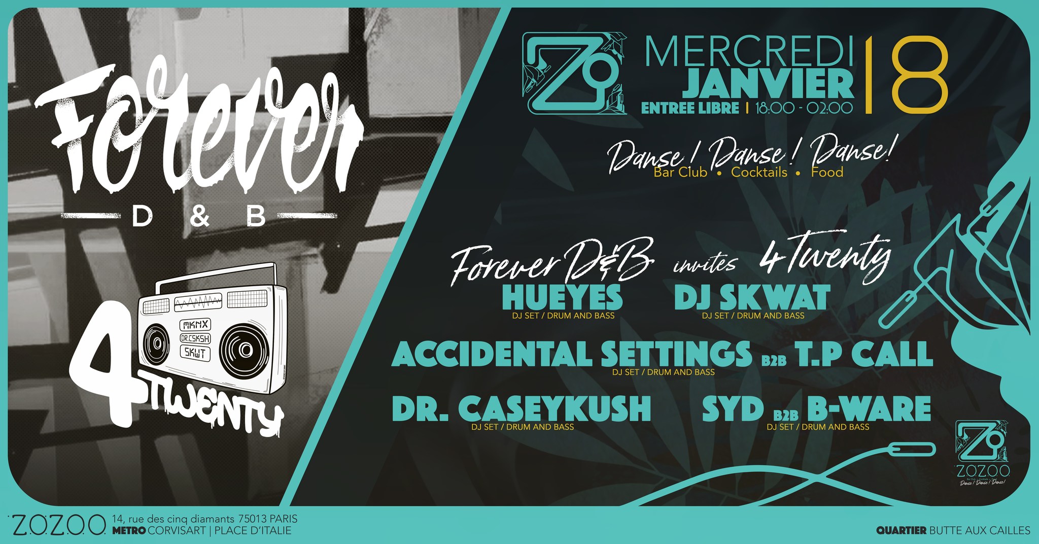 Forever D&B vs 4Twenty