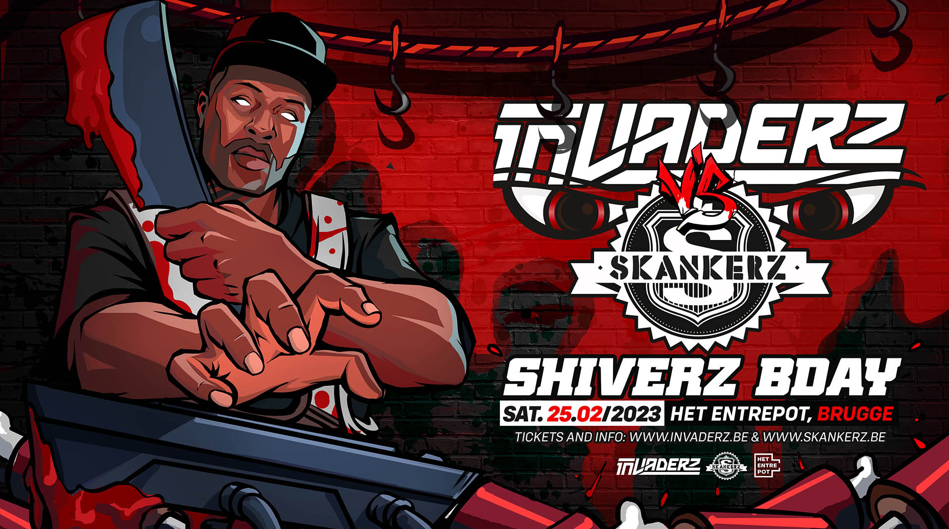 INVADERZ vs SKANKERZ: SHIVERZ BDAY