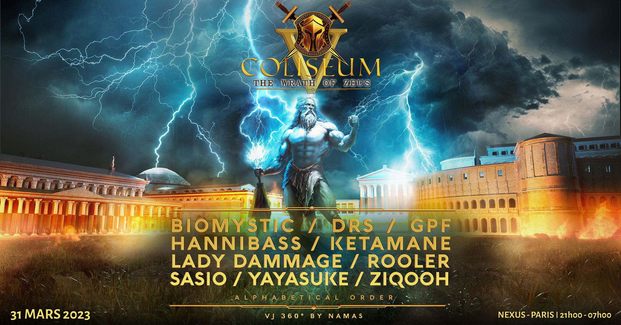 COLISEUM V - The Wrath Of Zeus