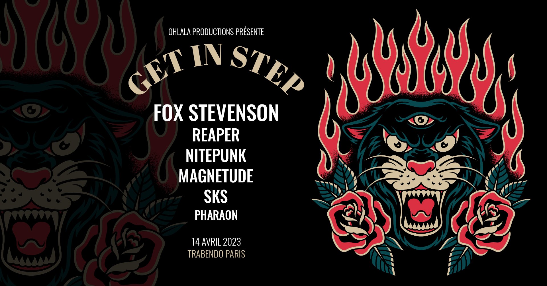 Get In Step avec Fox Stevenson, Reaper et Nitepunk