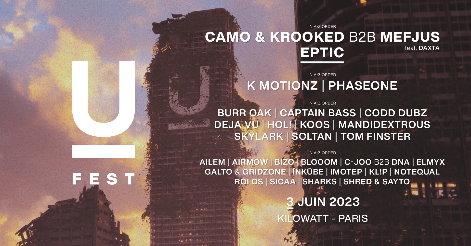 U Fest 2023 Paris