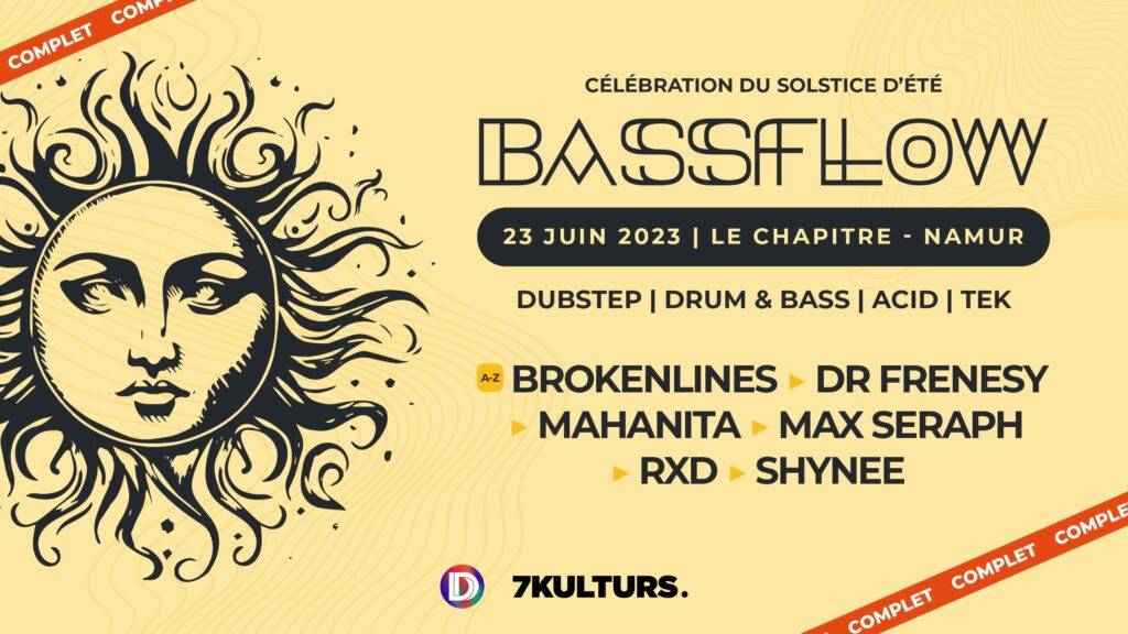 Bassflow - Solstice d’été 2023 - Lineup - Complet