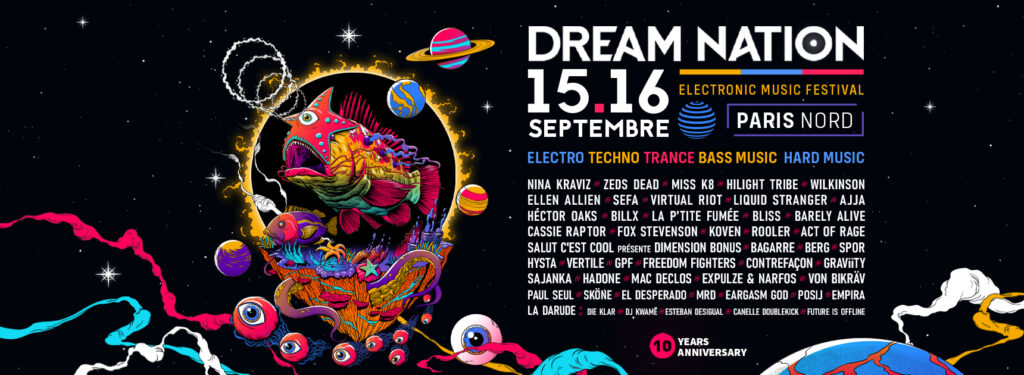 Programmation complète Dream Nation Festival 2023 