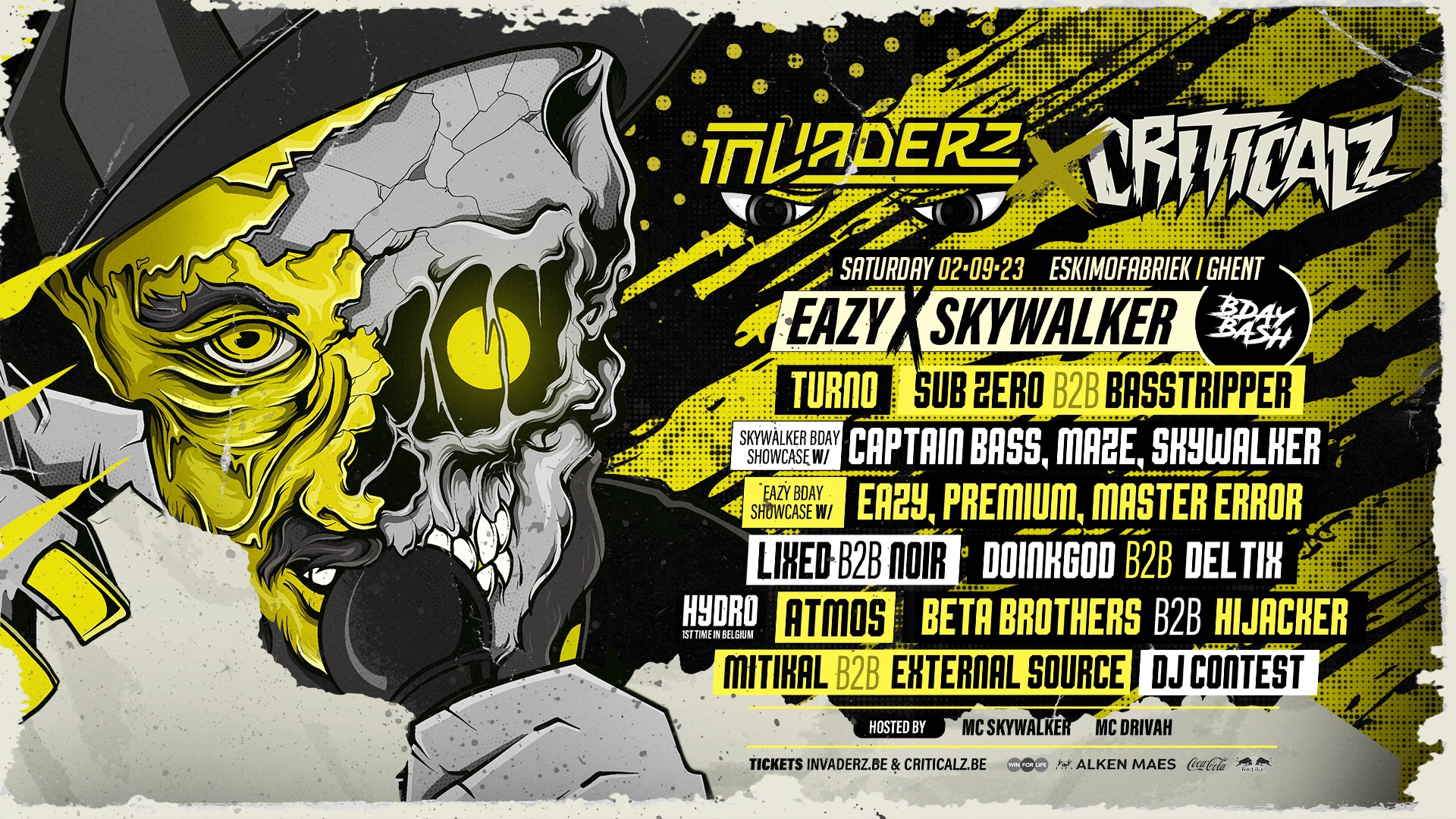 Invaderz x Criticalz: Eazy & Skywalker Birthday Bash