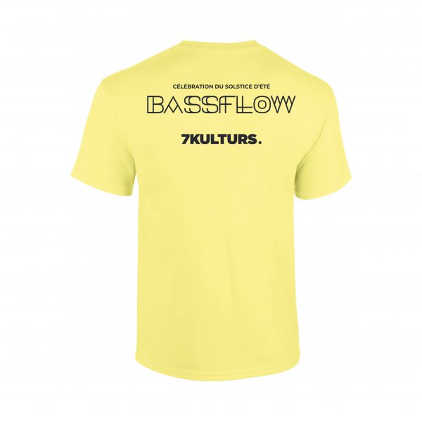T-Shirt Bassflow - Arrière - Célébration du solstice d'été
