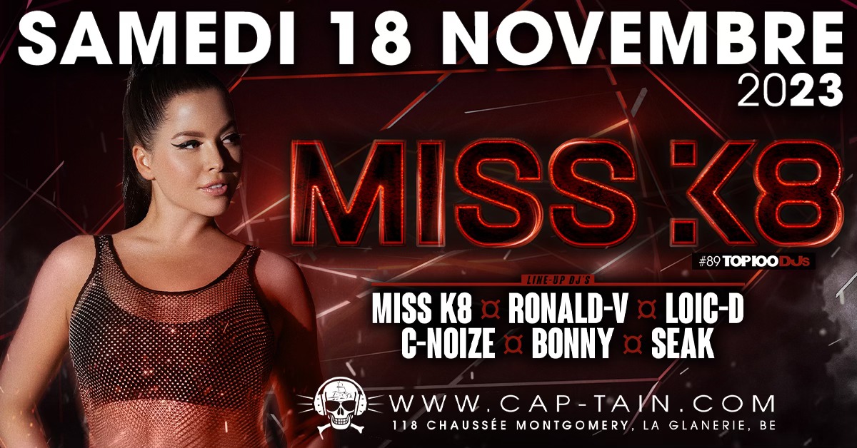 Miss K8 au Cap'tain