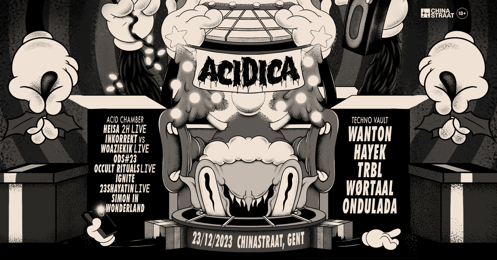 Acidica Xmas Rave Chinastraat