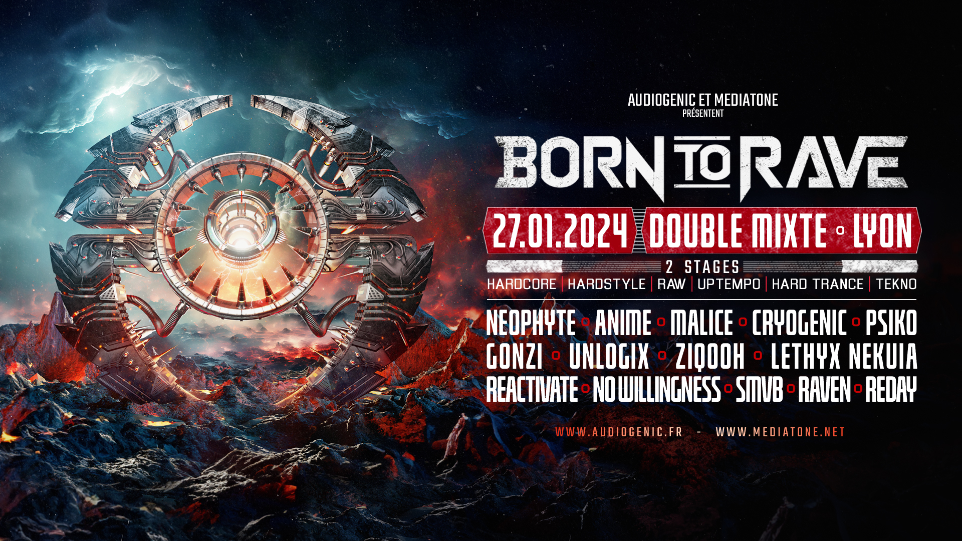 Born to Rave Lyon 2024