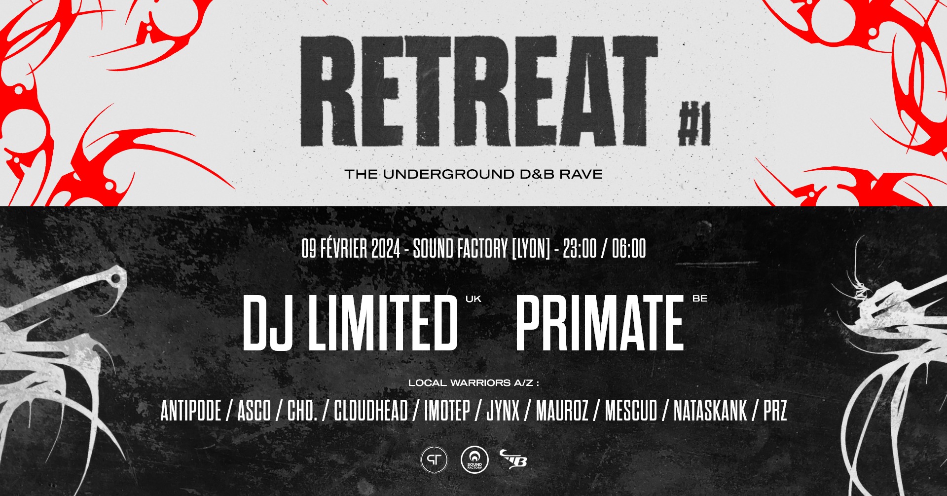 RETREAT #1 – THE UNDERGROUND D&B RAVE