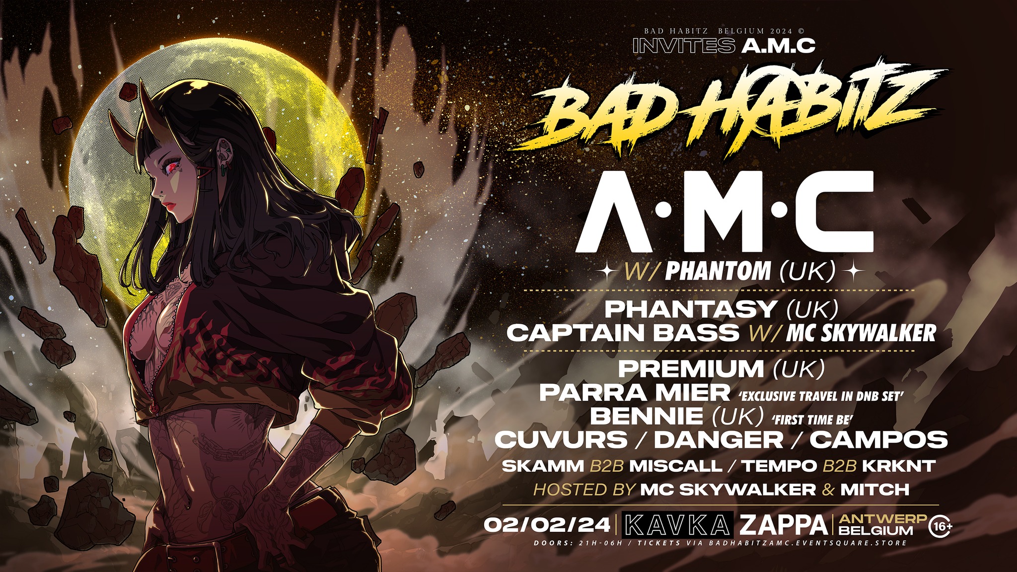 Bad Habitz invites A.M.C.