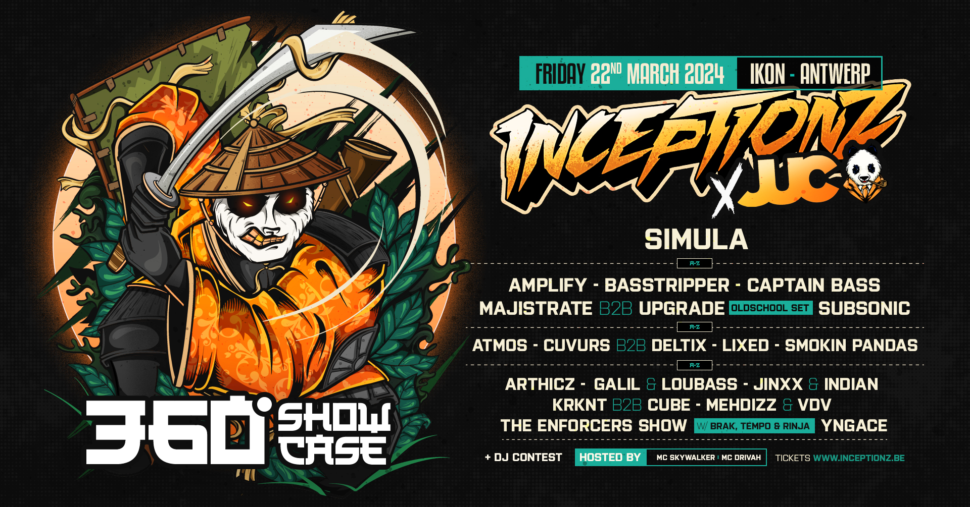 Inceptionz x Jump Up Cave 360 Showcase