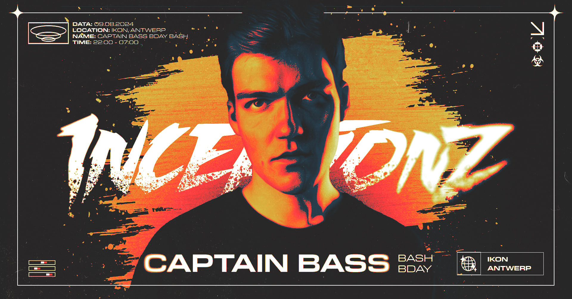 Inceptionz Captain Bass Birthday Bash