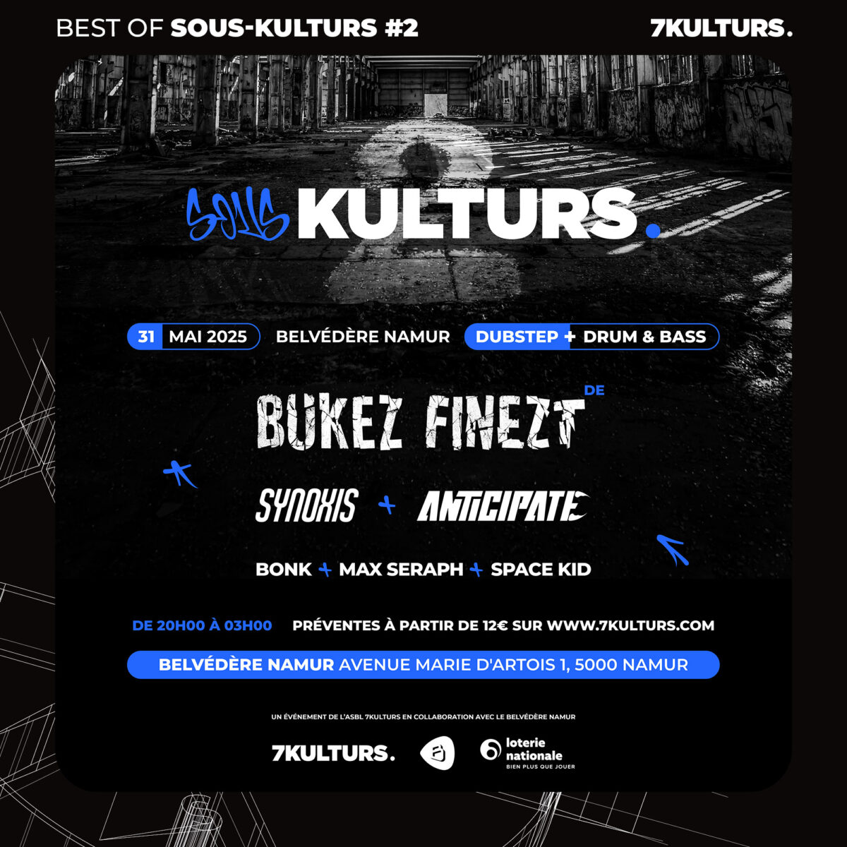 Cover playlist SOUS-KULTURS #2