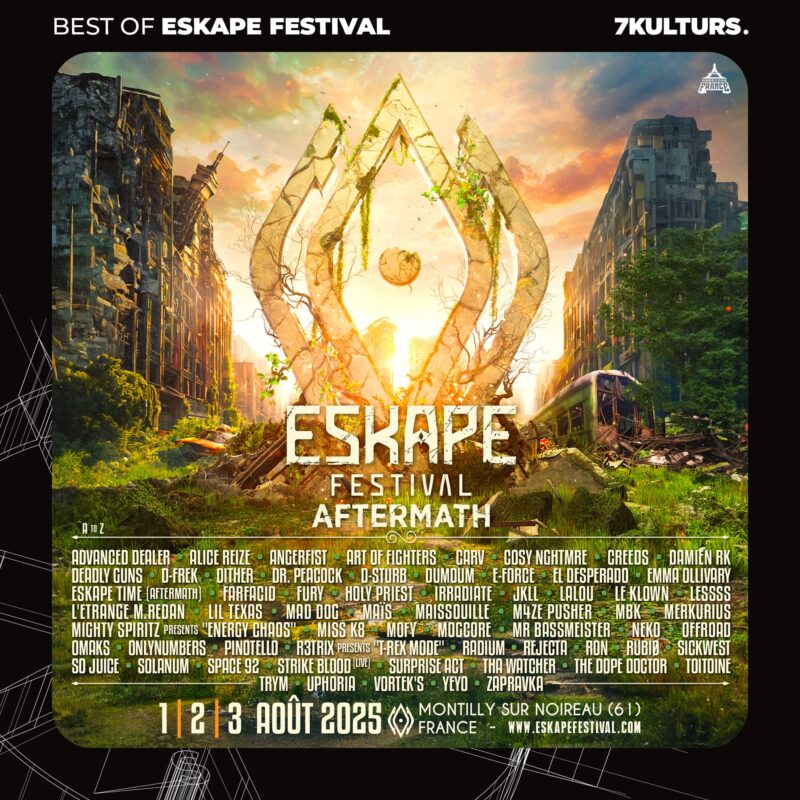 Cover playlist Eskape Festival 2025