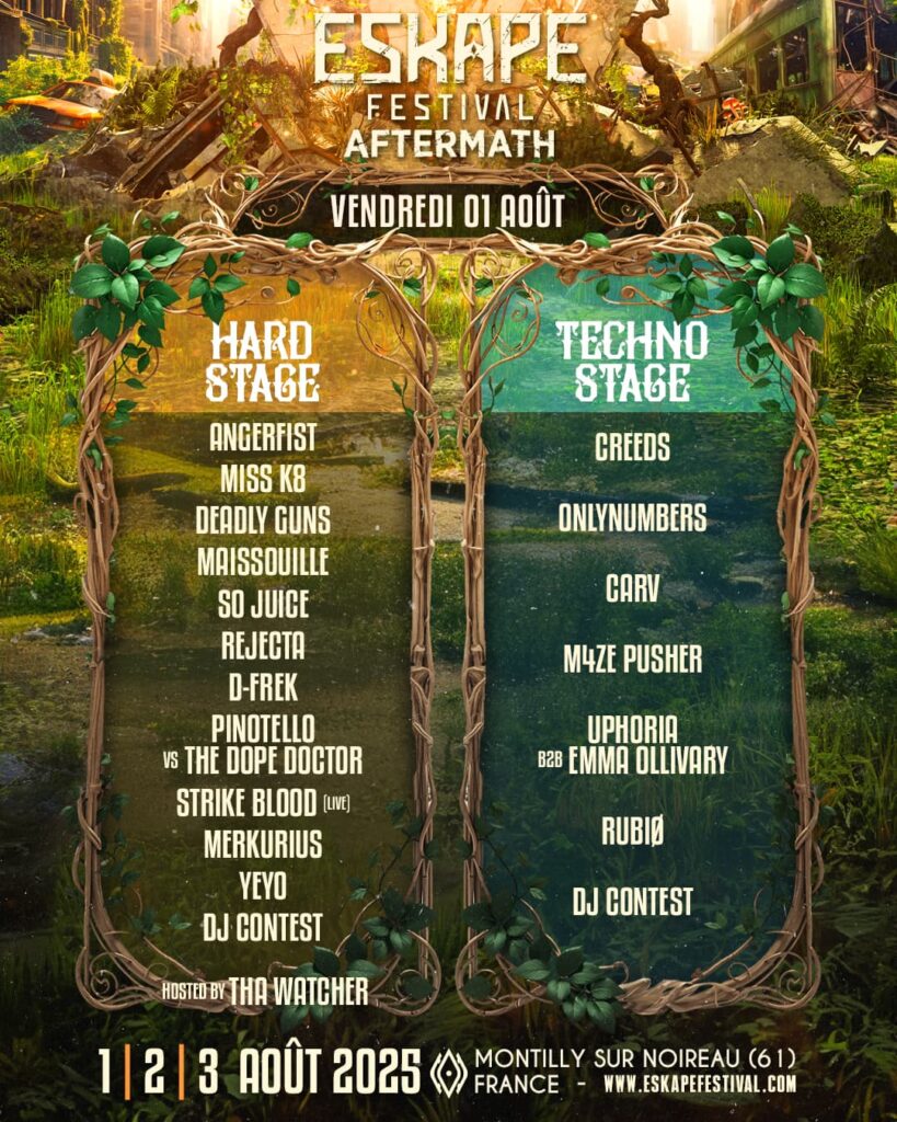 Eskape Festival 2025 - Programmation vendredi