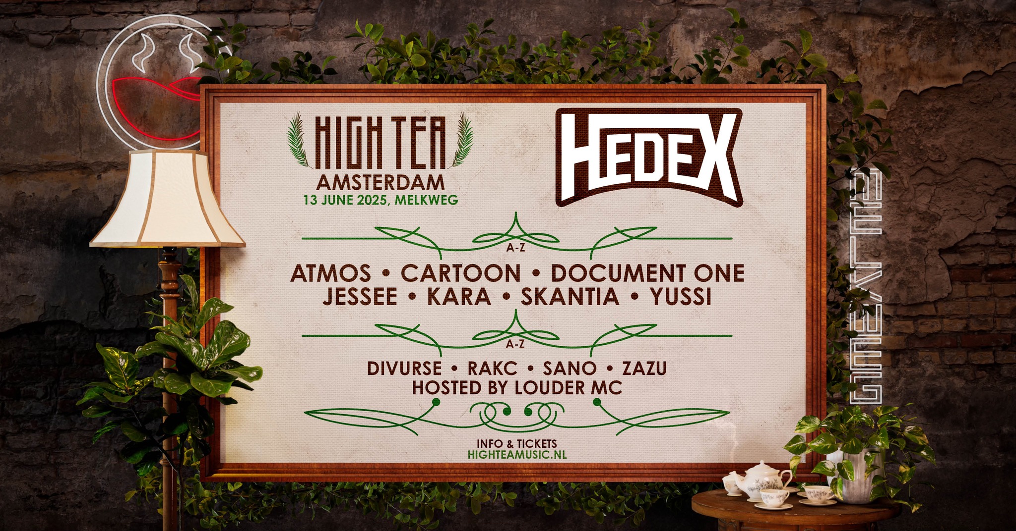 High Tea Amsterdam Hedex