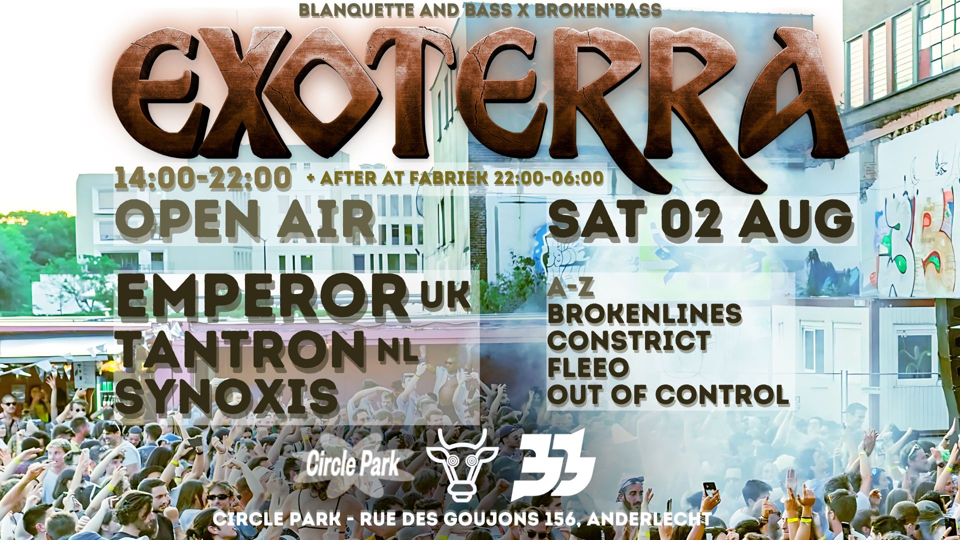 Blanquette x Broken'Bass Exoterra Open Air