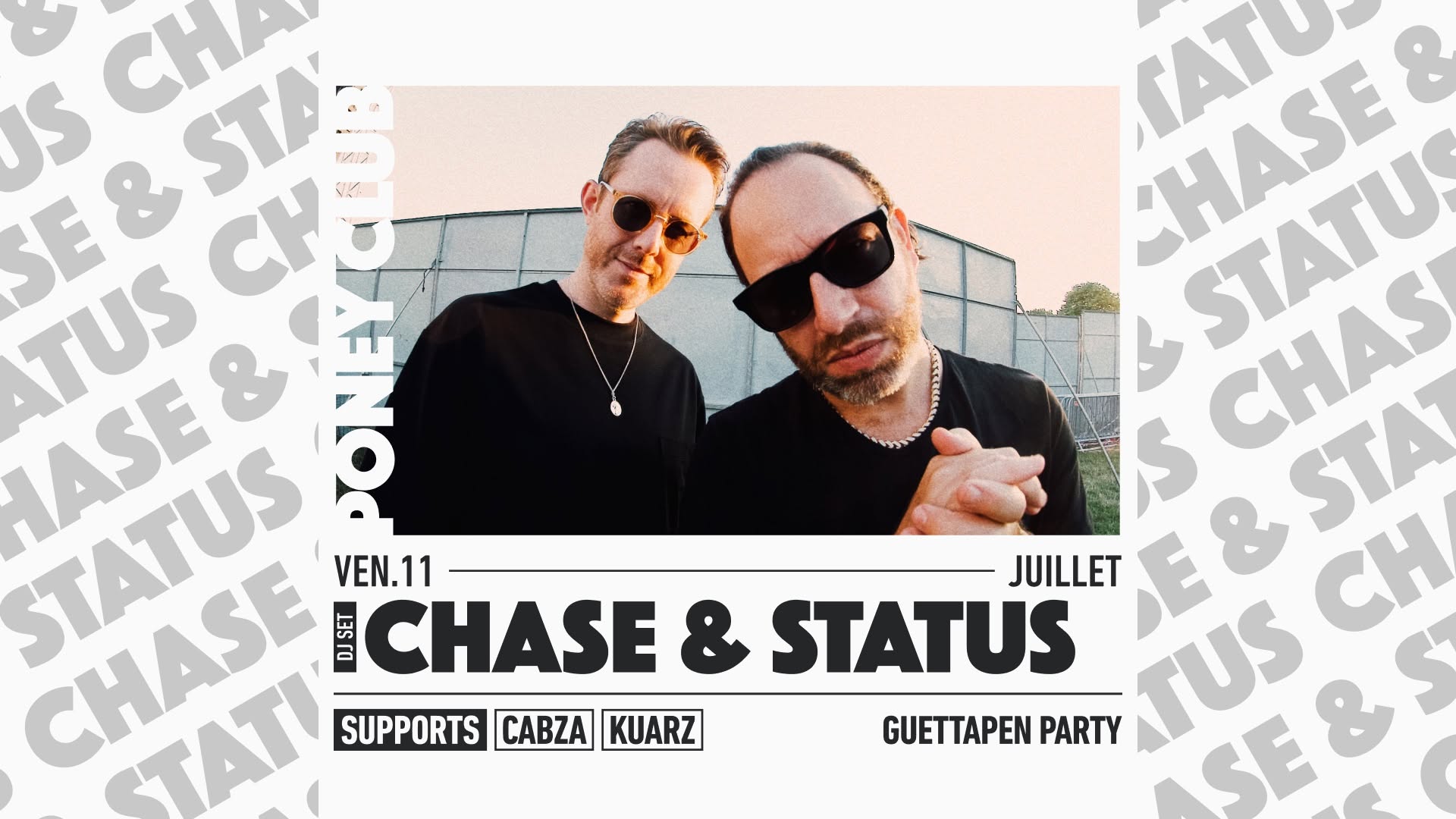 Chase & Status x Poney Club