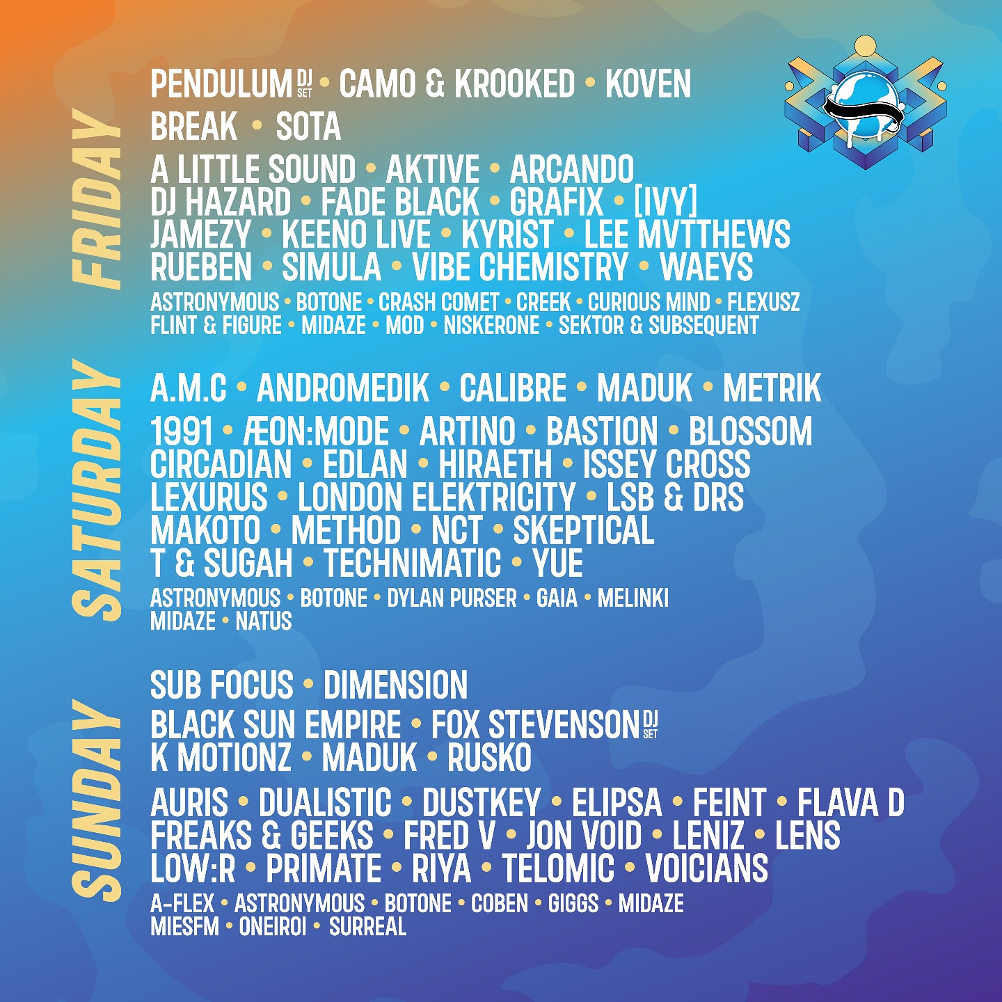 Programmation Liquicity Festival 2025