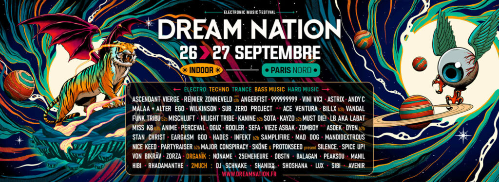 Programmation complète Dream Nation 2025