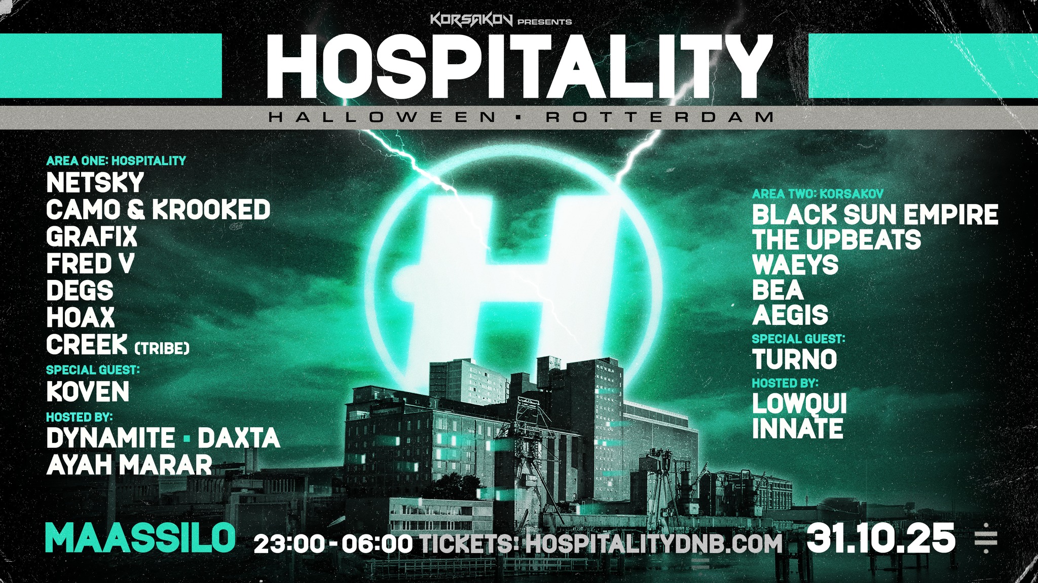 Hospitality Halloween Rotterdam x Korsakov 2025