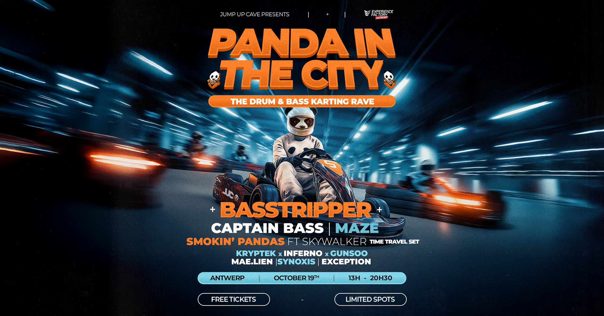 Panda In The City - The Karting Rave