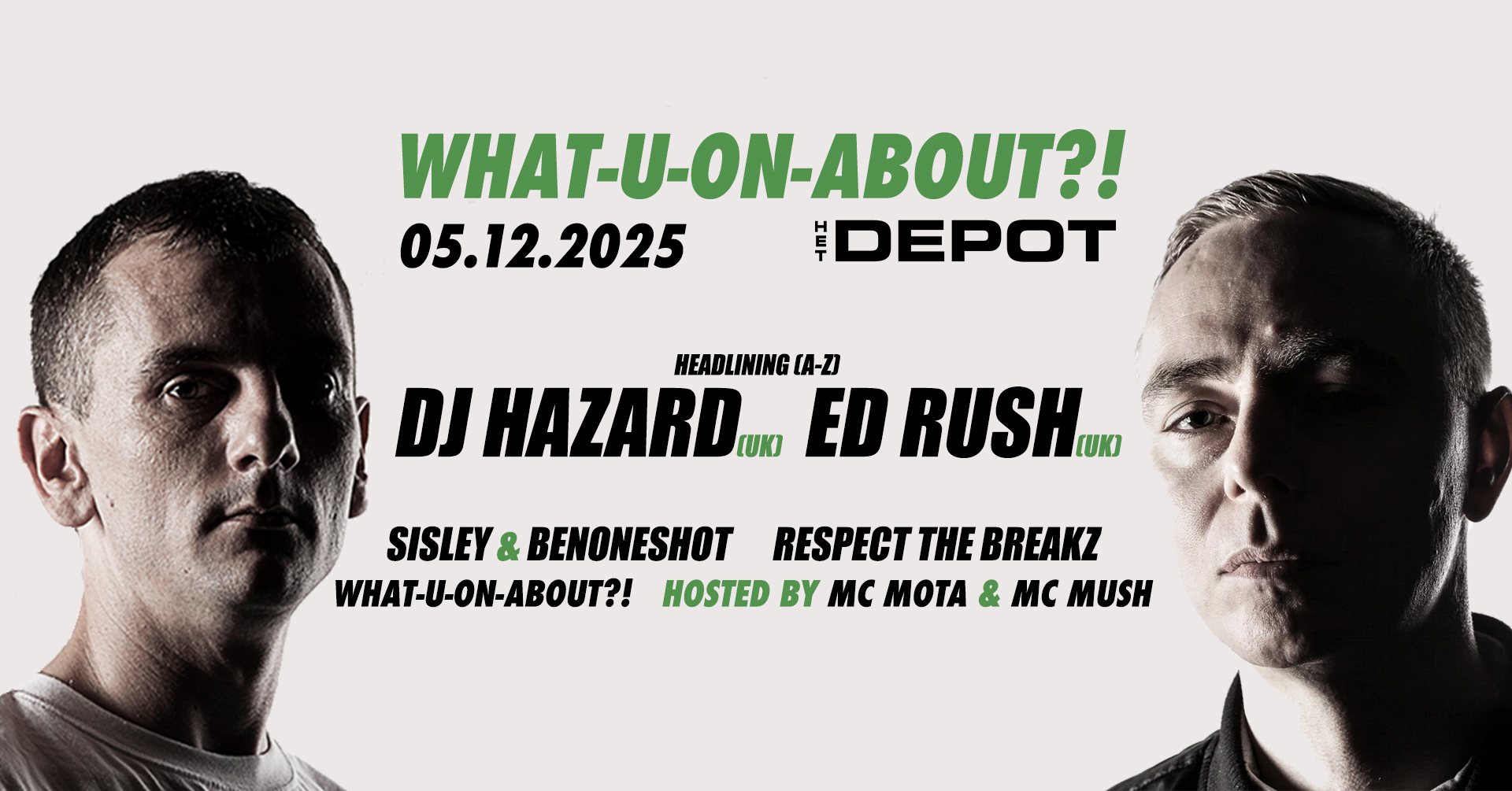 What-U-On-About !? presents DJ Hazard