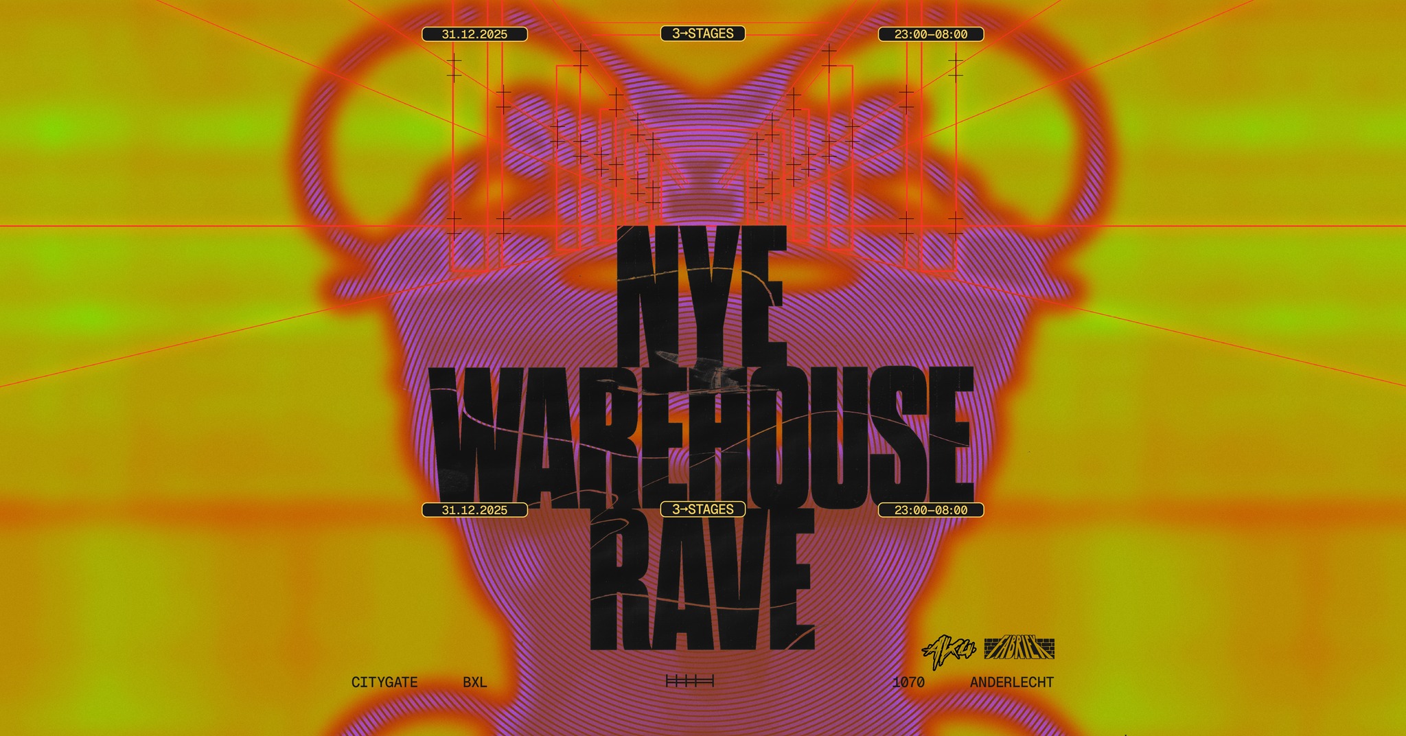 New year Warehouse Rave