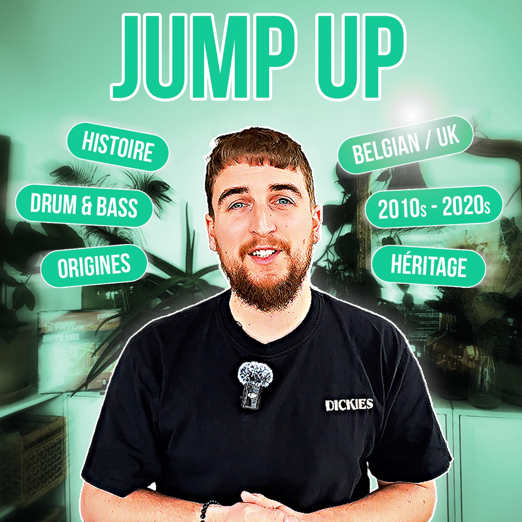 Vidéo jump up miniature carrée