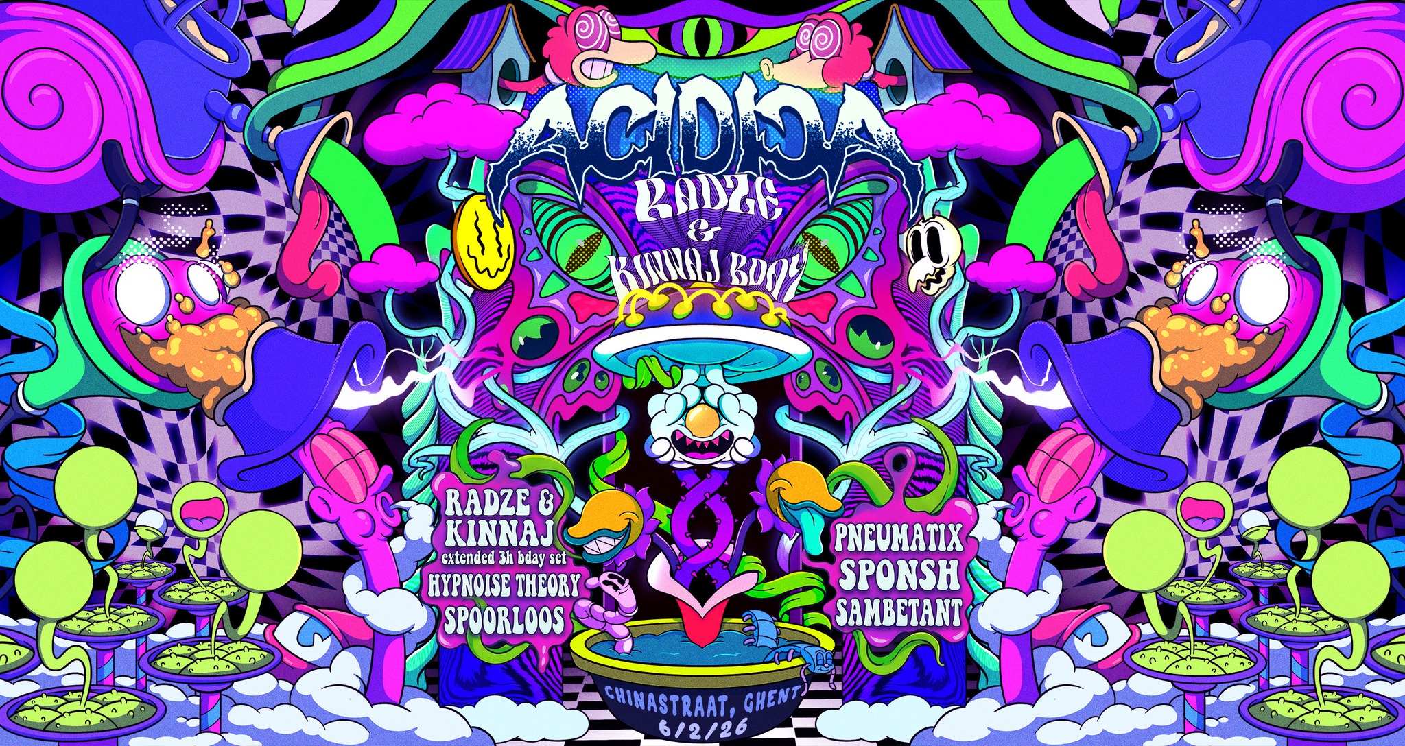 Acidica Radze & Kinnaj Bday