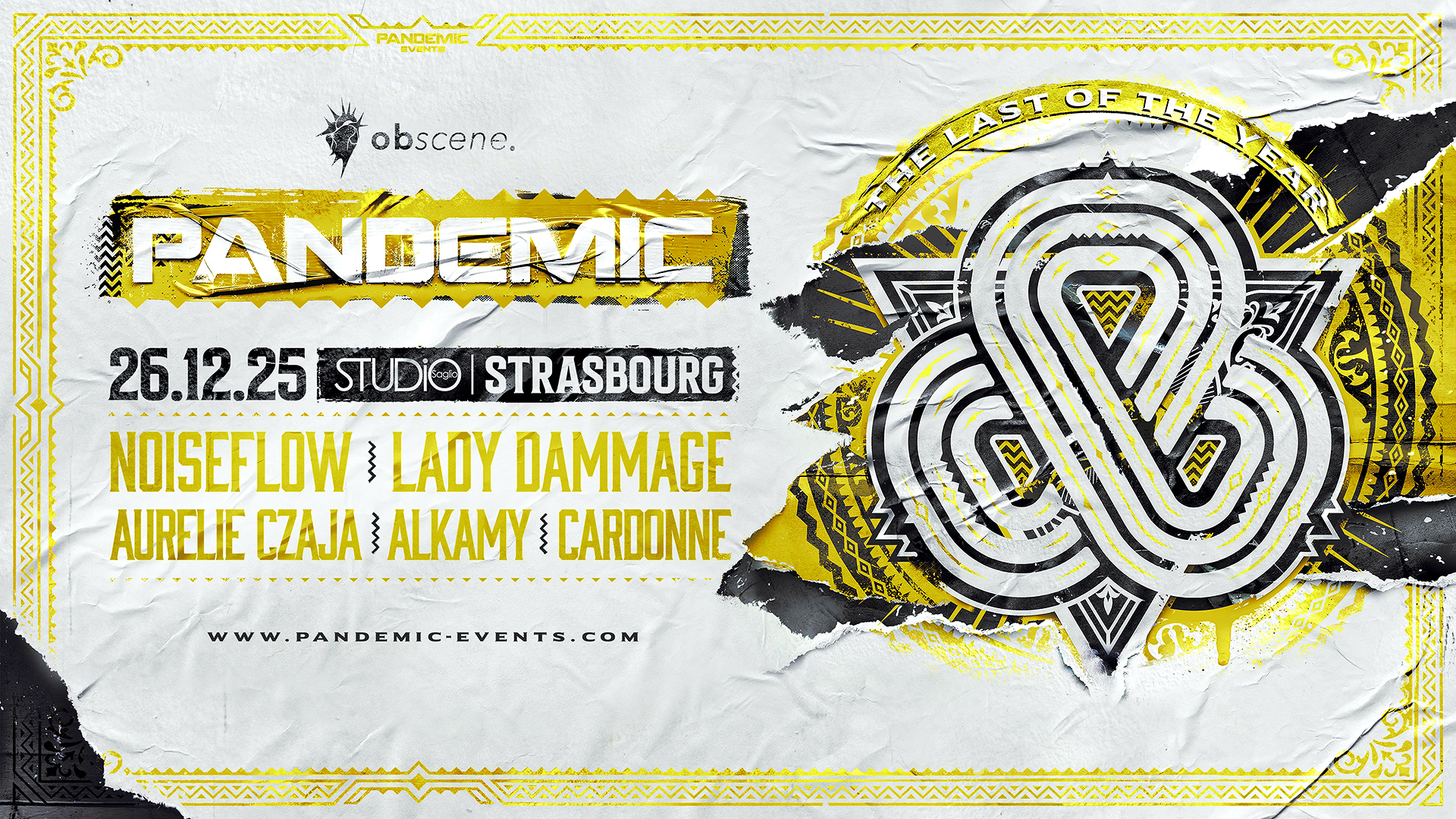 Pandemic Last Of The Year Strasbourg