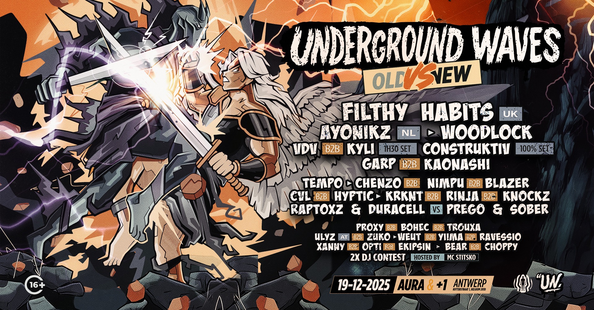 Undeground Waves OLD vs NEW