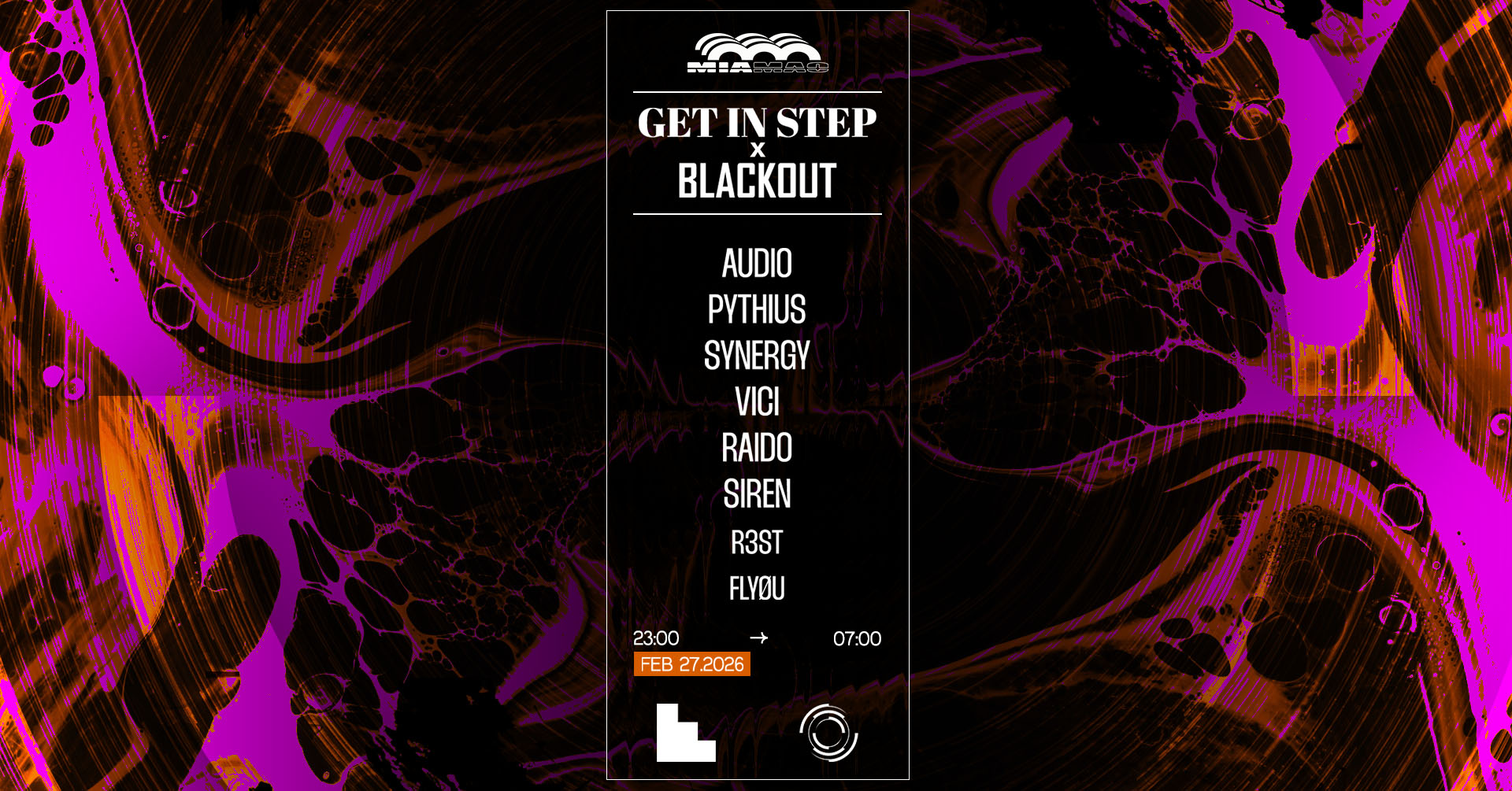 Get In Step X Blackout