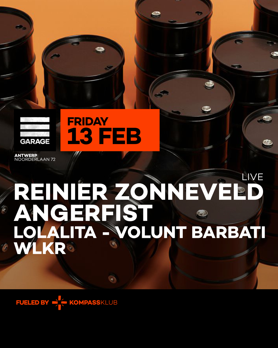 Reinier Zonneveld & Angerfist at Garage