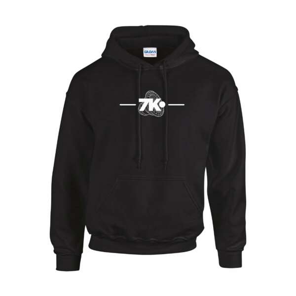 Sweat 7kulturs asbl valeurs noir - avant