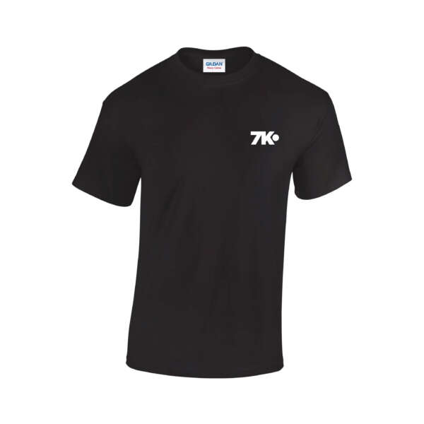 T-Shirt 7kulturs signature Noir - Avant