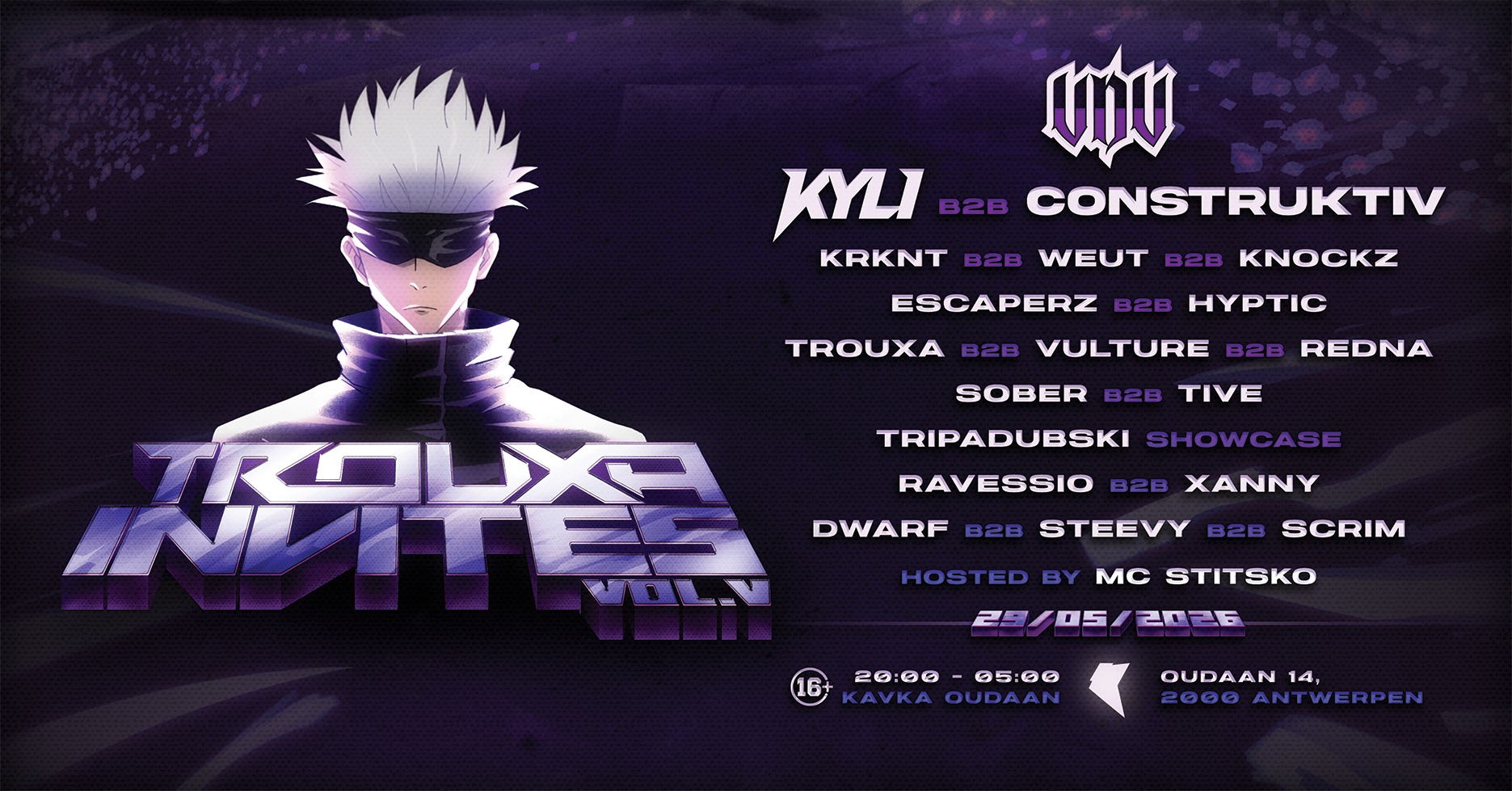 Trouxa Invites Vol V