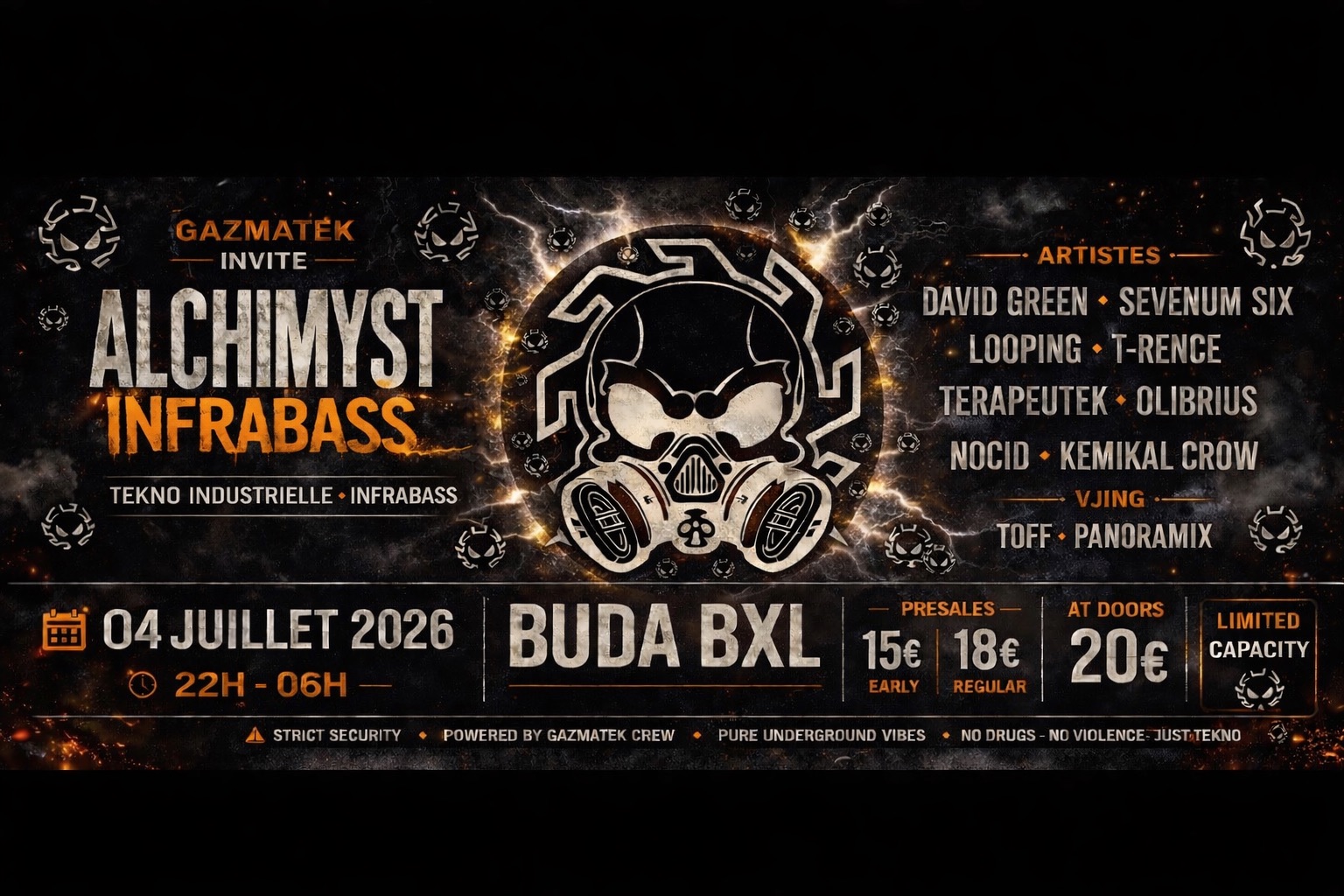 Gazmatek invite Alchimyst Infrabass