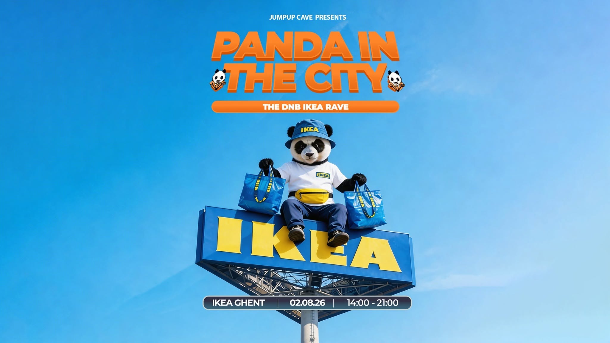 Panda In The City Ikea Rave