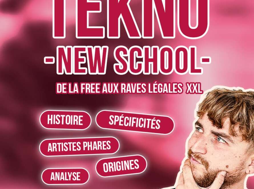 TEKNO NEW SCHOOL, DE LA FREE AUX RAVES XXL