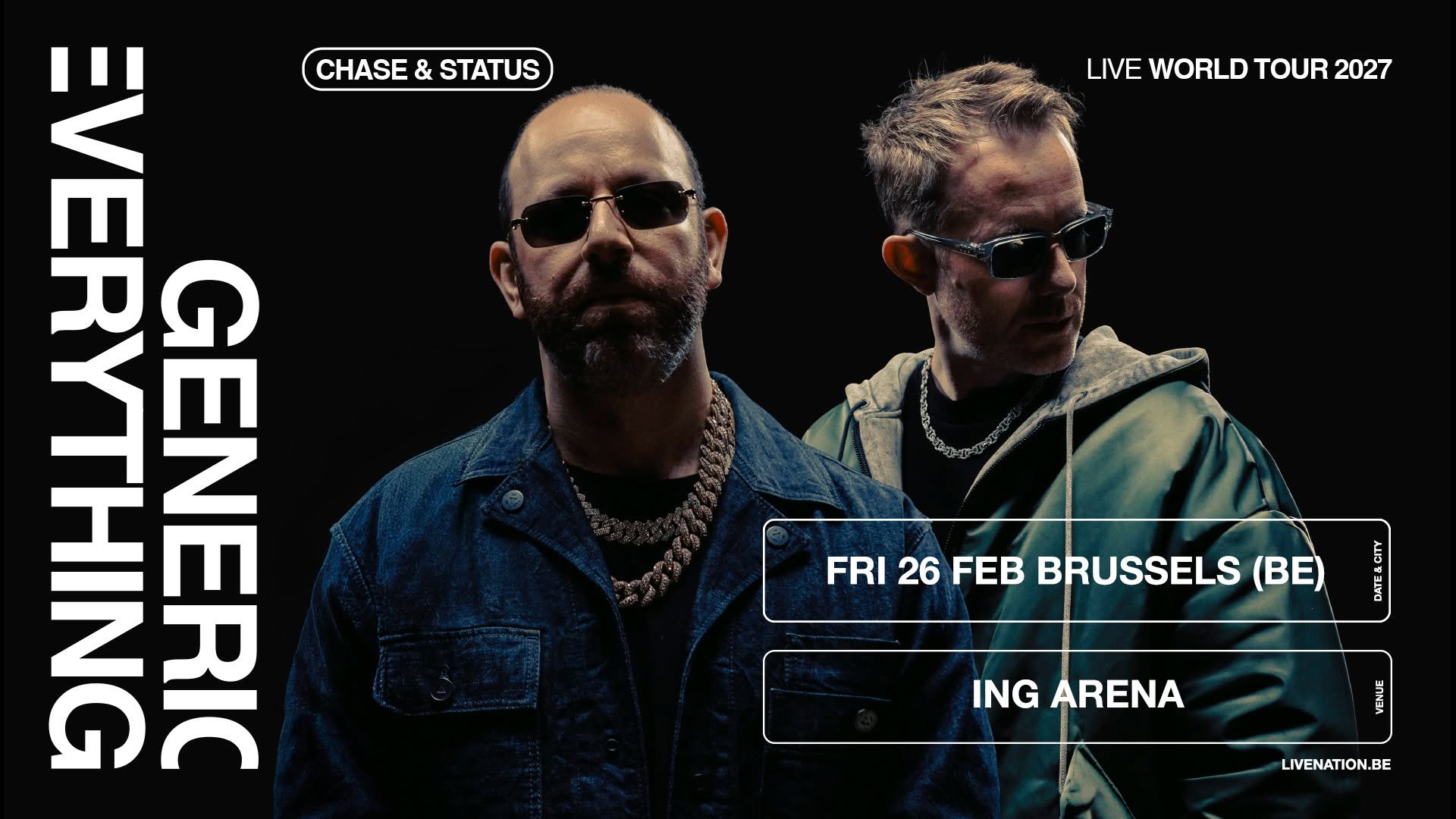 Chase and Status Live World Tour Brussels