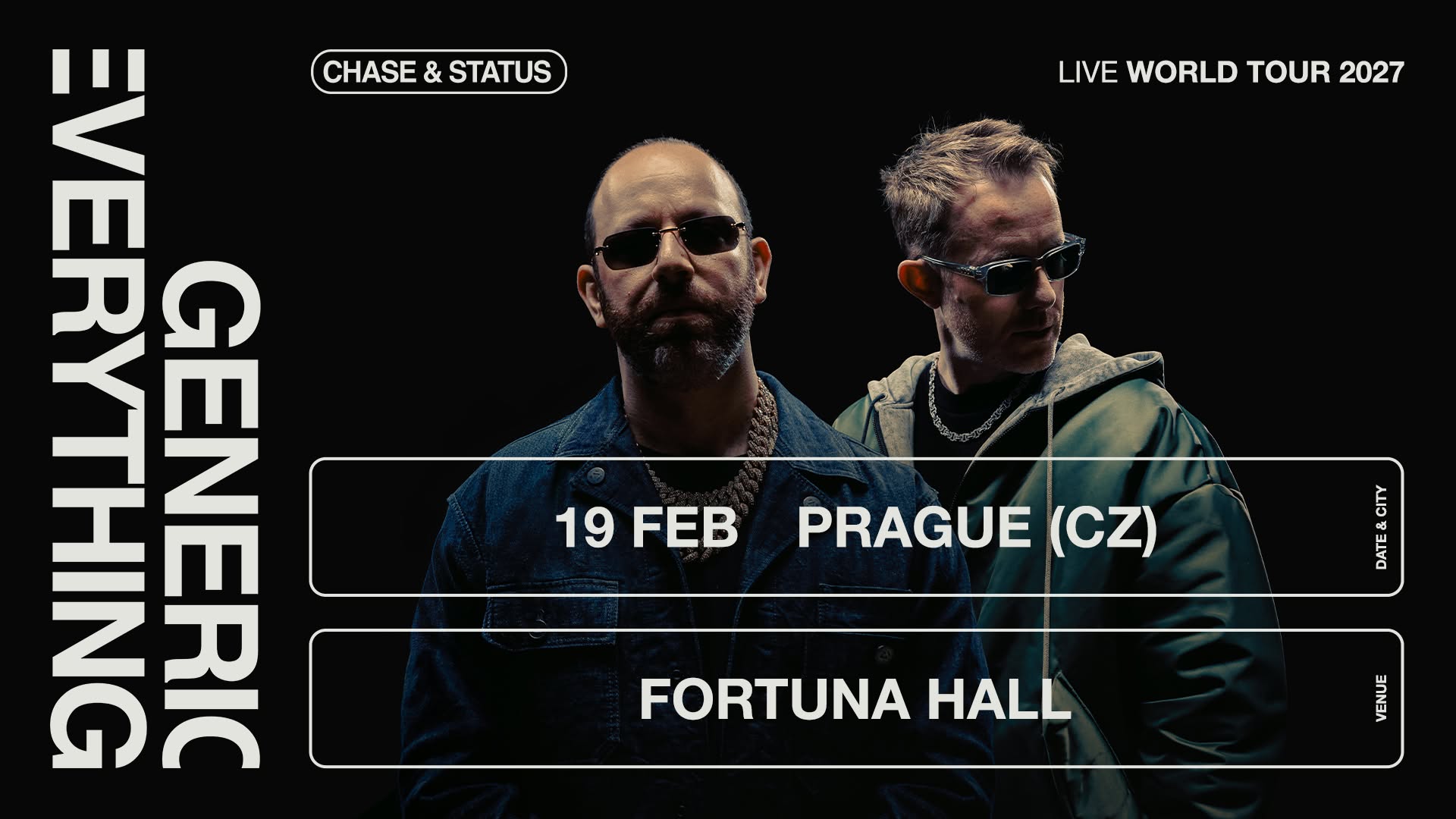 Chase and Status Live World Tour Prague
