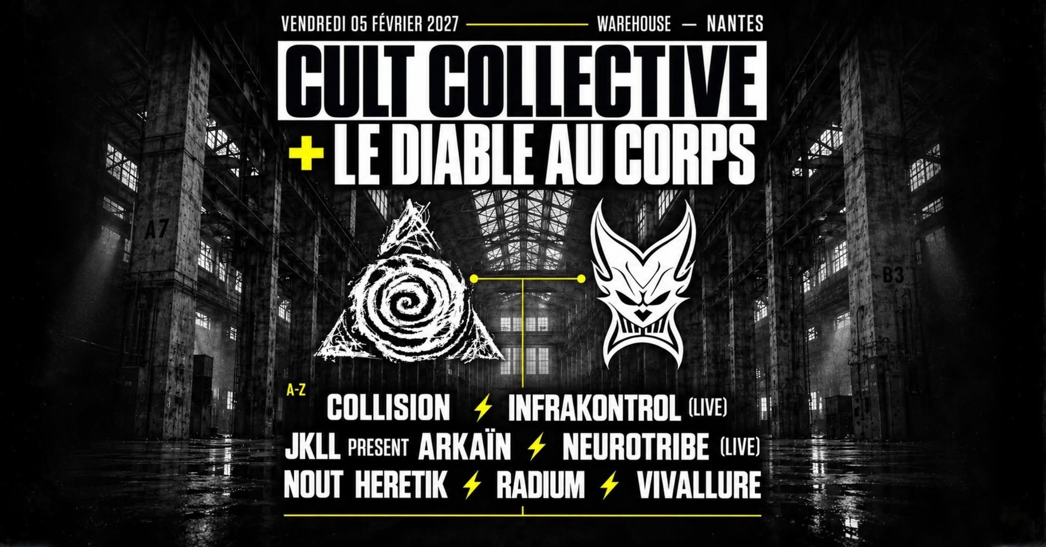 Cult Collective & Le Diable Au Corps Nantes