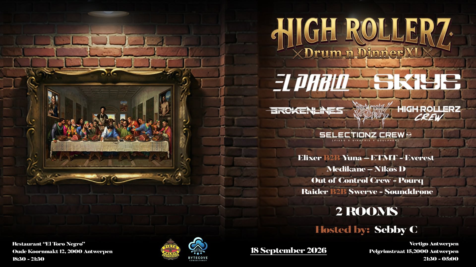 High Rollerz Drum & Dinner XL