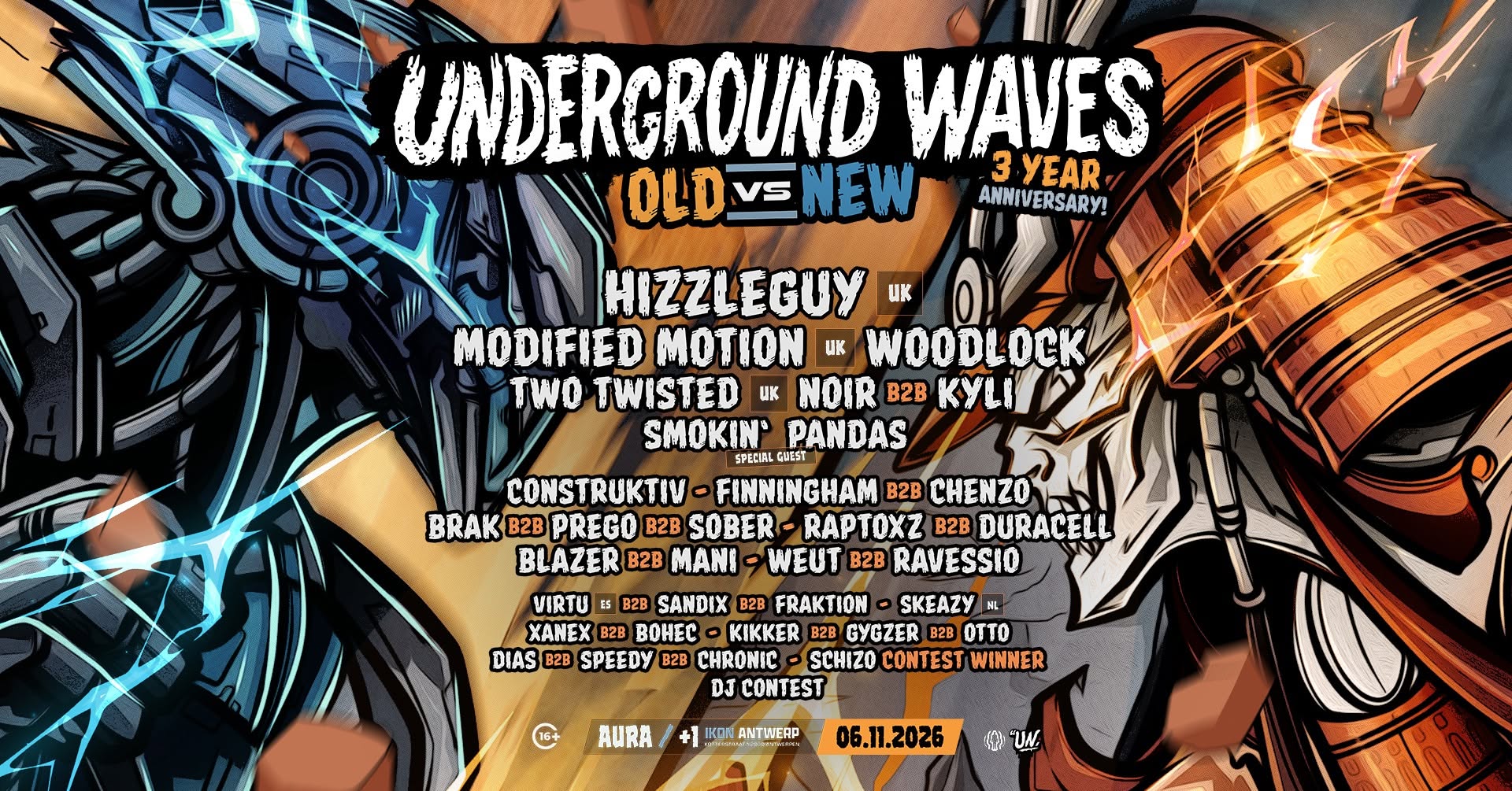 Underground Waves OLD vs NEW II